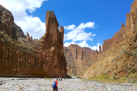 Vallée de l'Animas et canyon de Palca