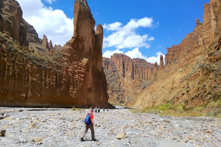 Vallée de l'Animas et canyon de Palca