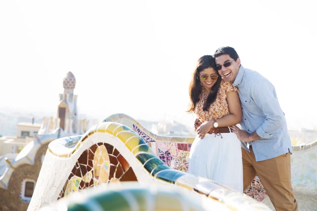 Parc Güell avec photoshoot