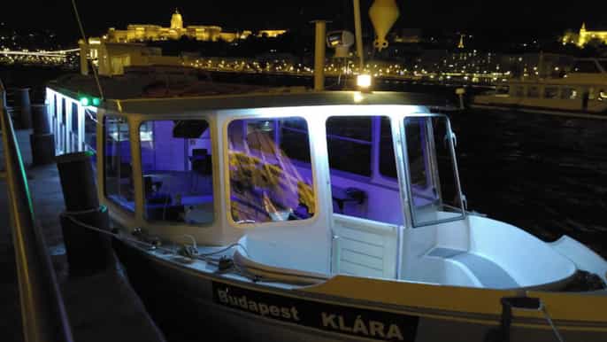 budapest 1hour private boat cruise