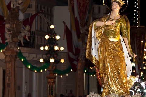 Malta: Village Festa and Fireworks Guided Tour