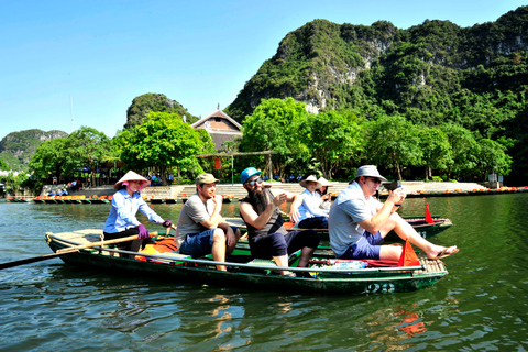 Von Hanoi aus: Hoa Lu & Tam Coc Tour mit Radfahren