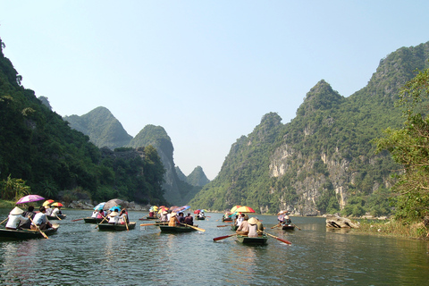 Z Hanoi: Hoa Lu i Tam Coc Tour z jazdą na rowerze