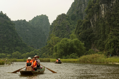 From Hanoi: Hoa Lu &amp; Tam Coc with Buffet lunch &amp; Cycling