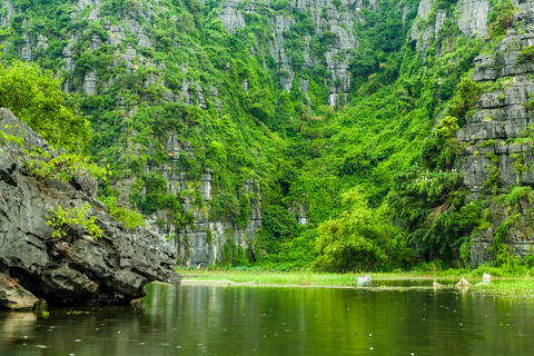 Depuis Hanoi : excursion à Hoa Lu et Tam Coc avec vélo