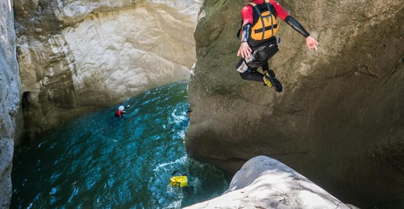 From Interlaken: Canyoning Chli Schliere