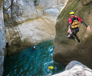 Vanuit Interlaken: Canyoning Chli Schliere