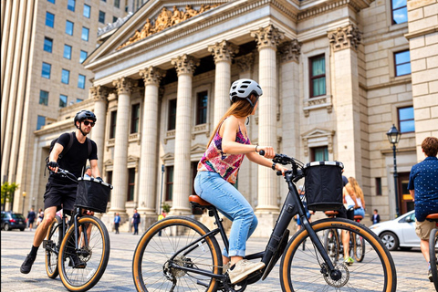 Warsaw Highlights: Old Town & City Centre Guided E-Bike Tour The Full Experience (3 Hours + 30-min Break)