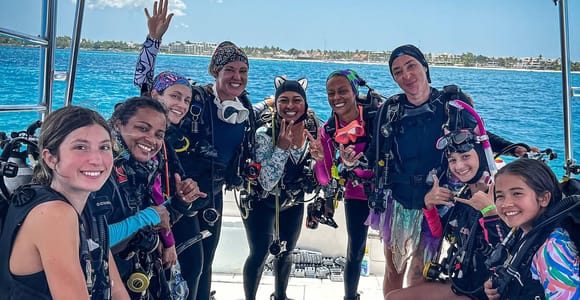 2 Tank Morning Cozumel Dives for Certified Divers