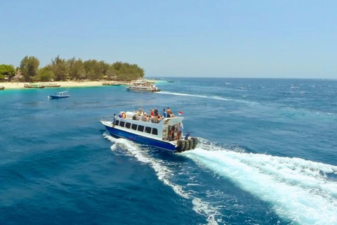 Bali et Gili Air : transferts en bateau rapideDe Gili Air à Bali