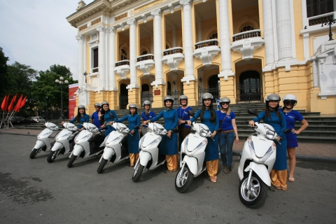 Hanoi Motorbike Night Street Food Tour naar onopgemerkte locaties