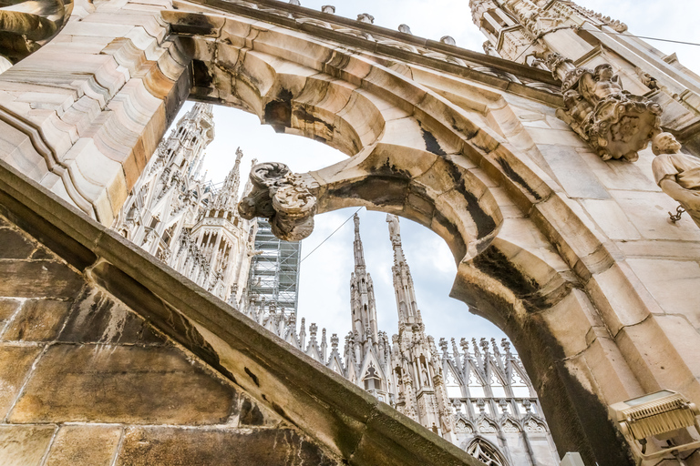 Cathédrale de Milan : billet coupe-file pour les terrassesVisite en anglais