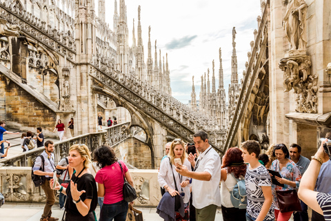 Milano: Skip-the-Line-tur på taket till DuomoRundtur på taket