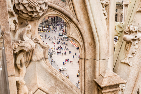 Cathédrale de Milan : billet coupe-file pour les terrassesVisite en anglais