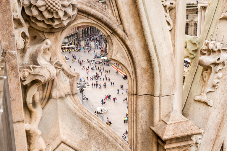 Milaan: rondleiding dakterrassen Duomo zonder wachtrijRondleiding in het Engels