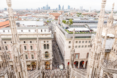 Milano: Skip-the-Line-tur på taket till DuomoRundtur på taket