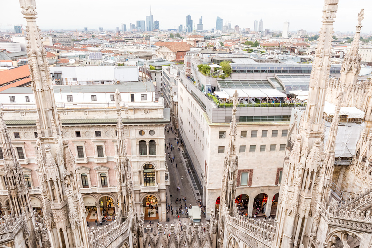 Milaan: rondleiding dakterrassen Duomo zonder wachtrijRondleiding in het Engels