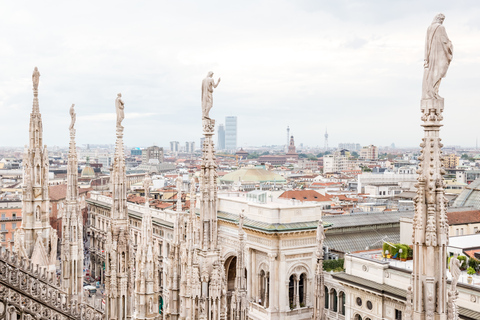 Milaan: rondleiding dakterrassen Duomo zonder wachtrijRondleiding in het Engels