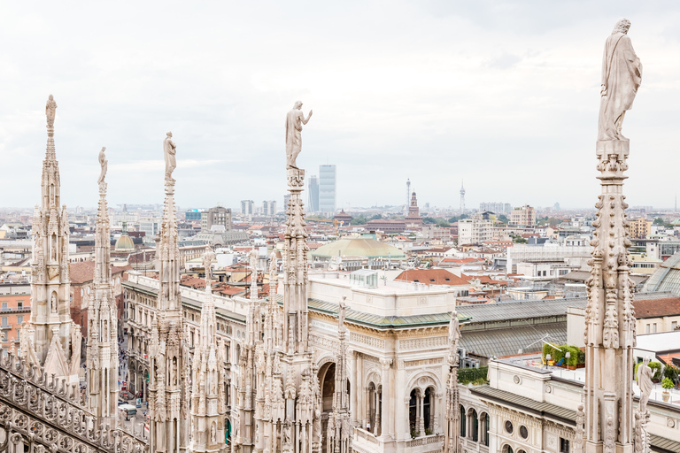 Milaan: rondleiding dakterrassen Duomo zonder wachtrijRondleiding in het Engels