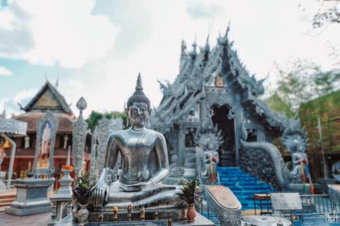 Long Neck Village, Silver Temple & Chiang Mai Top Sites Experience with temples entry tickets