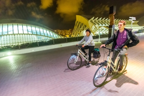 Explore Valencia by Night: 2-Hour Night Bike Tour