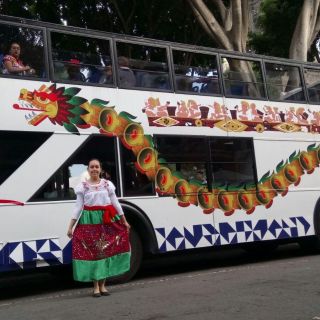 Puebla Sightseeing Tour by Double-Decker Tram