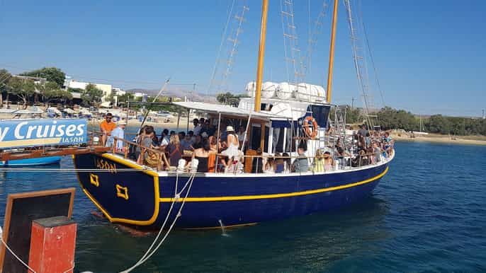 from naxos cruise to koufonissia with bbq lunch