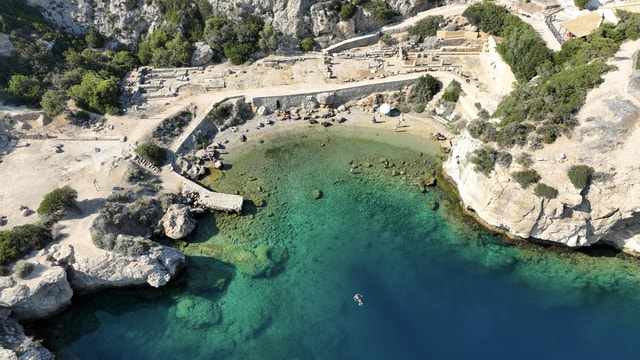 Athens: Lake Vouliagmeni Corinthia, Heraion Sunset & Swim