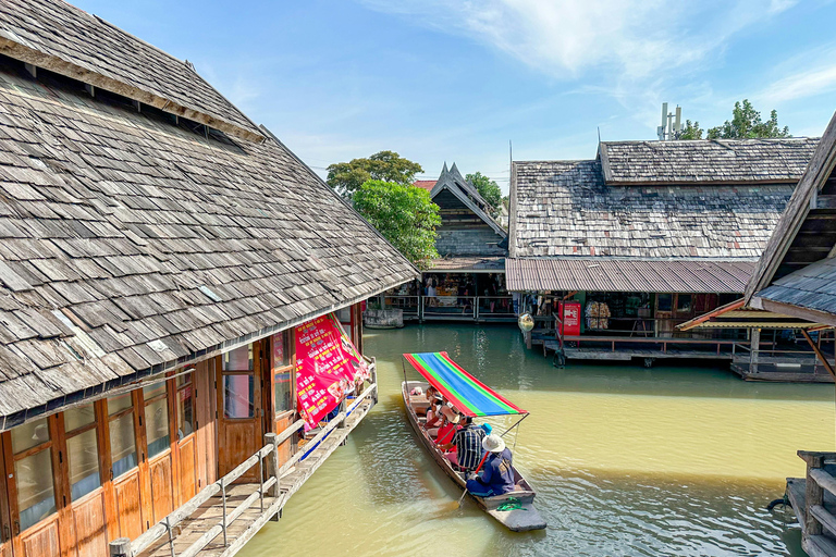 Pattaya: Floating Market Tour with Boat Ride & Guide