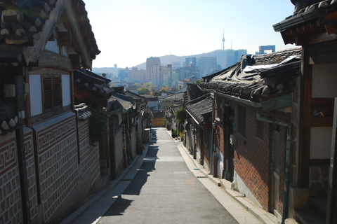 Seoul: noordkant van Seoul met Gwangjang-markt