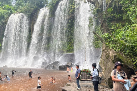 Angkor Wat & Kulen Mountain Waterfall 2 Days Private Tour