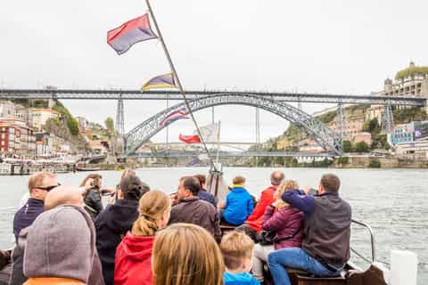 Porto: Hop-On Hop-Off Bus, River Cruise, & Port Cellar Tour