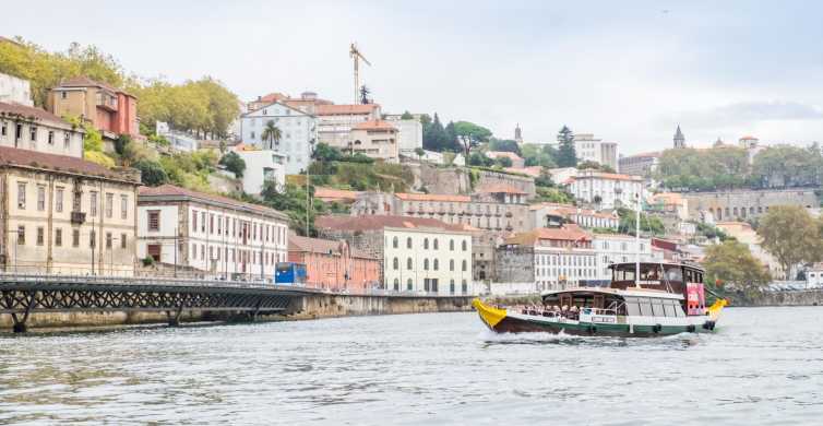 Porto: Hop-On Hop-Off Bus, River Cruise, & Port Cellar Tour