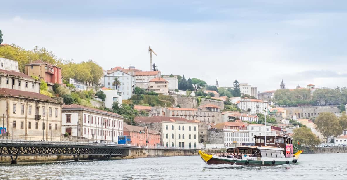 Porto: Hop-On Hop-Off Bus, River Cruise, & Port Cellar Tour