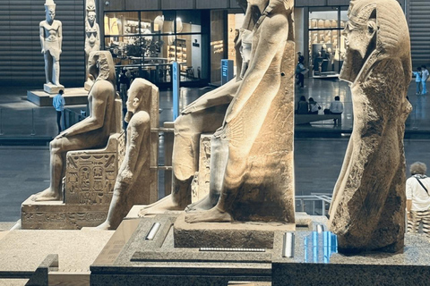 Hurghada Cairo flight: pyramids, kings mummies museum or GEM pyramids, GEM Museum