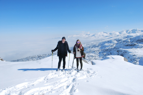 Sofía: Paseo con raquetas de nieve por los siete lagos de Rila y piscinas termales