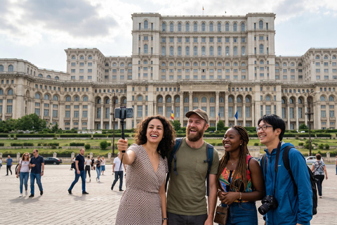 Bucharest Tour: Parliament, Ceausescu Villa & Village Museum COACH TOUR Entrance tickets are included
