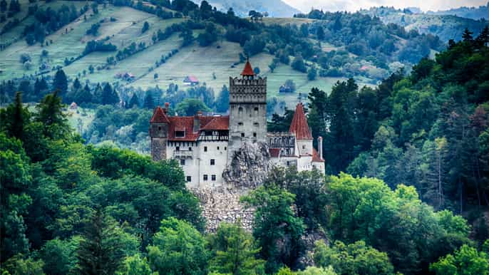 fra bucuresti gruppetur til draculas slott peleș og brașov