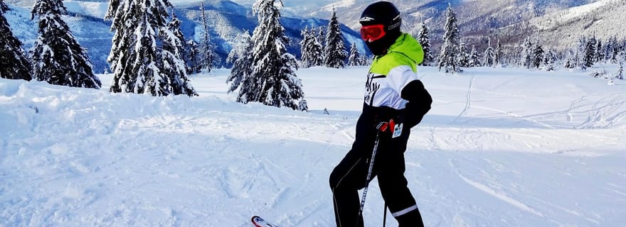 Almaty : randonnée à ski pour débutants avec moniteur, équipement et transfert