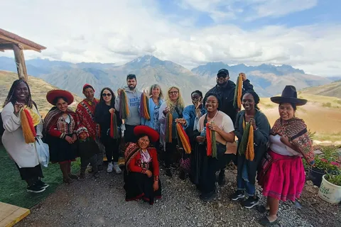 Cusco: Oficina de têxteis andinos com almoço tradicional