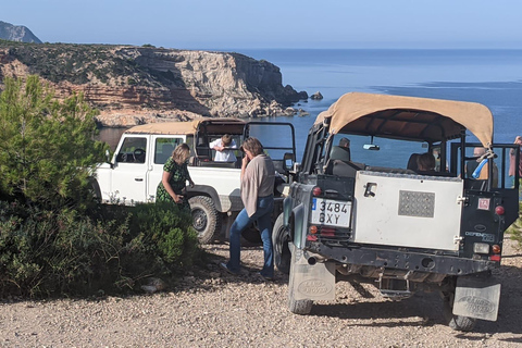 Ibiza: verken het eiland met een JeepsafariJeepsafari van 5 uur met ophaalservice vanaf San Antonio