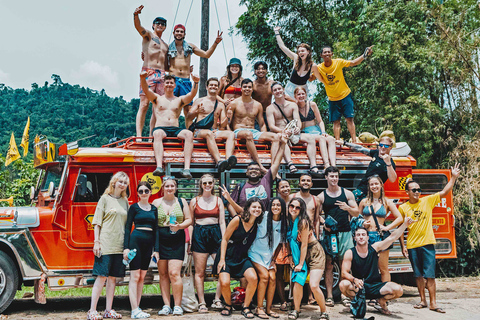 El Nido: Tour d&#039;avventura in jeepney con pranzo