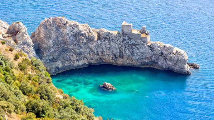 amalfi coast 6hour private sea grottoes boat excursion