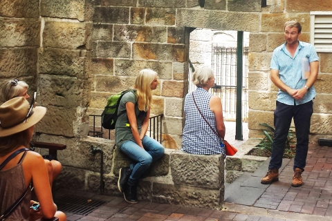 Visite à pied de Sydney Convicts, History & The Rocks de 2,5 heuresSydney: colonie de condamnés de 2 heures - L'histoire de la marche des rochers