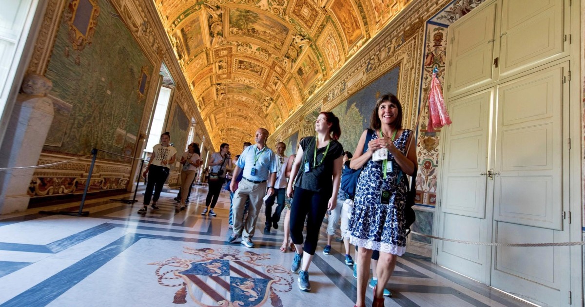 Rom: Vatikanstatens højdepunkter-tur med spring-køen over