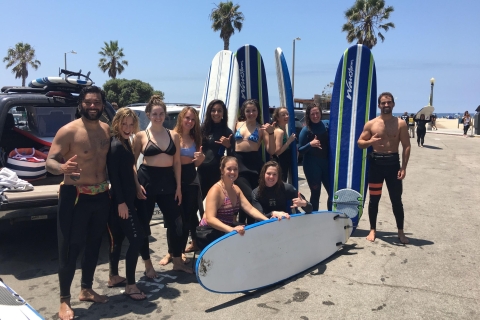 Lekcja grupowego surfowania dla 5 osób