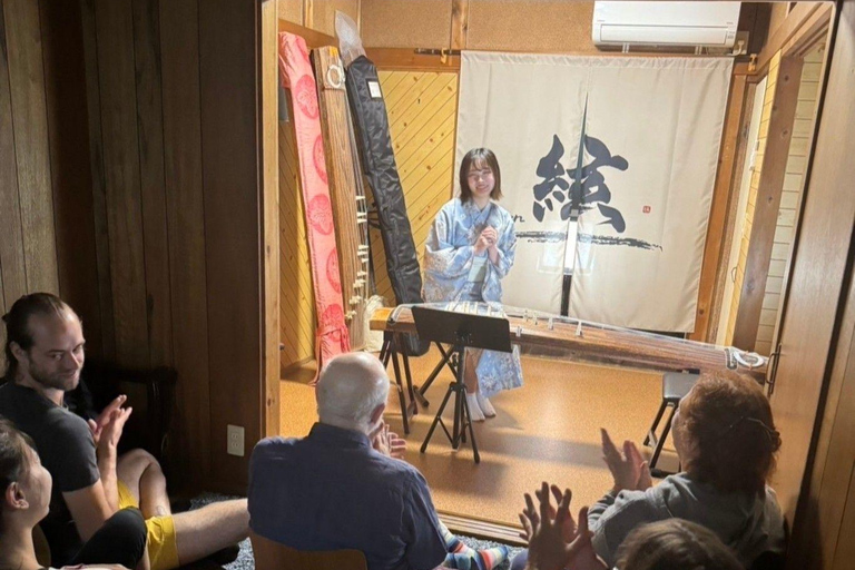 Kyoto : Concerts intimes joués avec des instruments traditionnelsConcert public