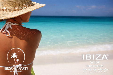 Ibiza: Formentera VIP Boat Paella, BBQ, OpenBar, DJ & Sunset BASIC TICKET with 5h Open Bar & Breakfast