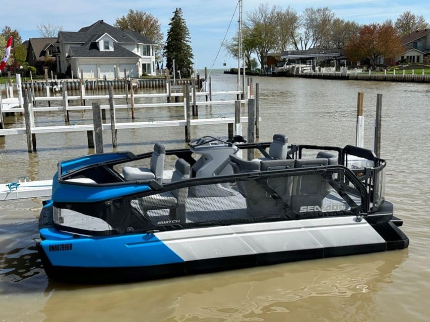 Lake St. Clair: Sea Doo Switch 6-Passenger Jet Boat Rental | GetYourGuide