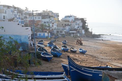 Departing from Agadir or Taghazout: Timlalin Dunes and Taghazout Tour